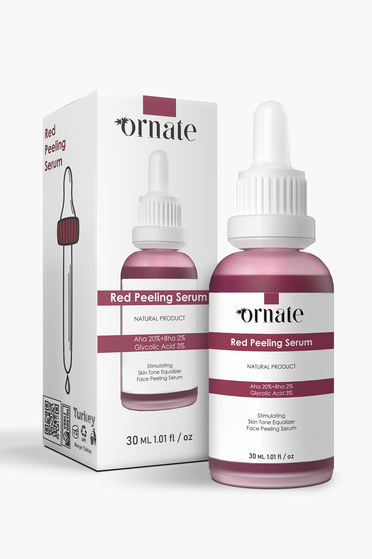 Ornate Red Peeling Serum